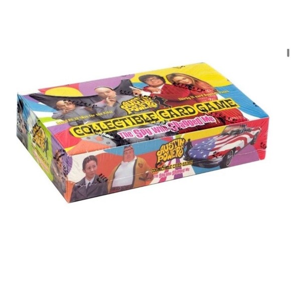 Austin Powers TCG Booster Box 30 Packs 11-Cards Each Collectible Game NEW SEALED - Picture 1 of 4